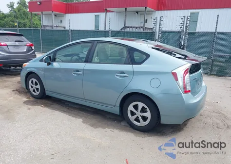 2013 Toyota Prius Three from USA, damaged, VIN JTDKN3DU1D5695395